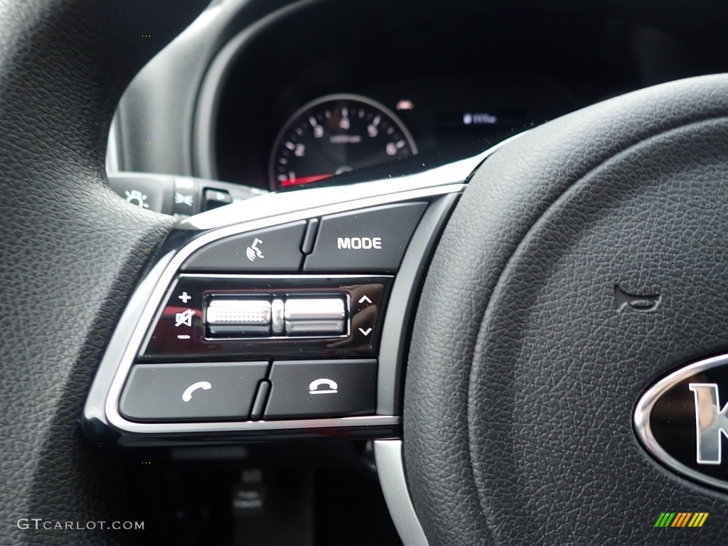 2022 Kia Sportage LX AWD Black Steering Wheel Photo #141856270