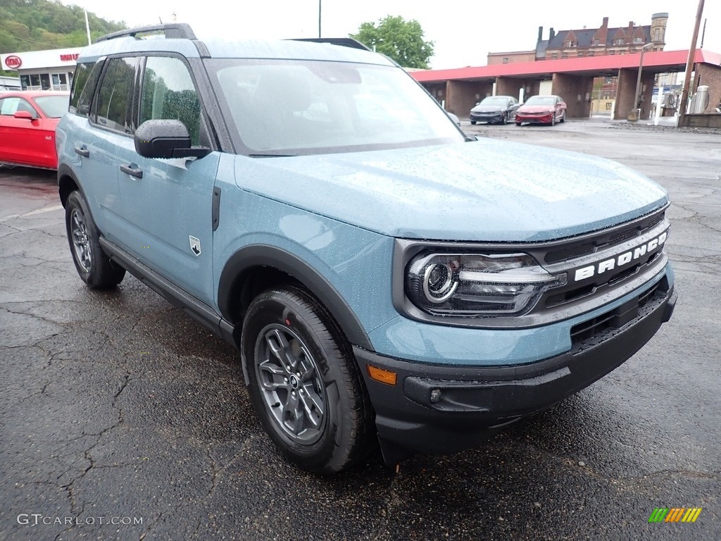 2021 Bronco Sport Big Bend 4x4 - Area 51 / Ebony photo #3