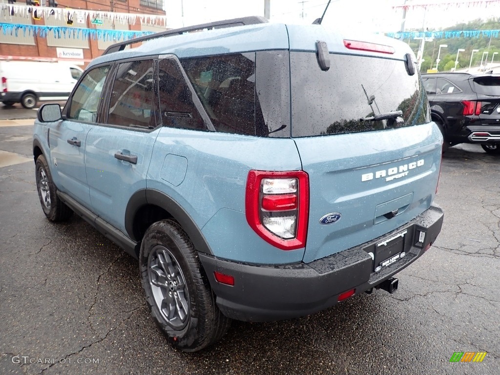 2021 Bronco Sport Big Bend 4x4 - Area 51 / Ebony photo #7