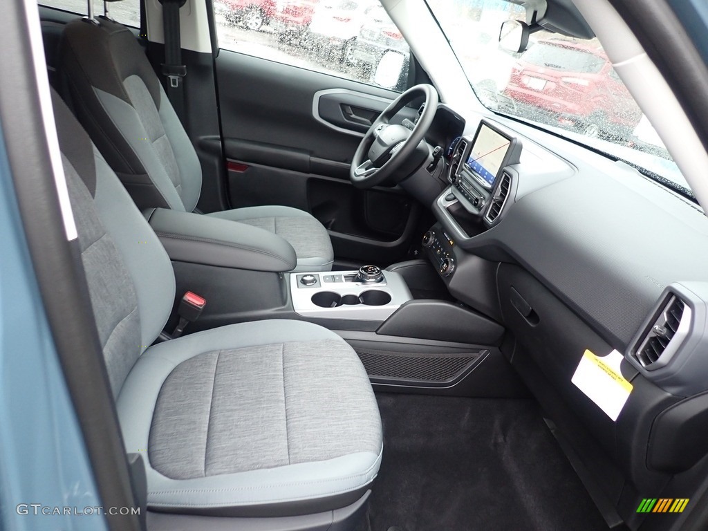 Ebony Interior 2021 Ford Bronco Sport Big Bend 4x4 Photo #141856546