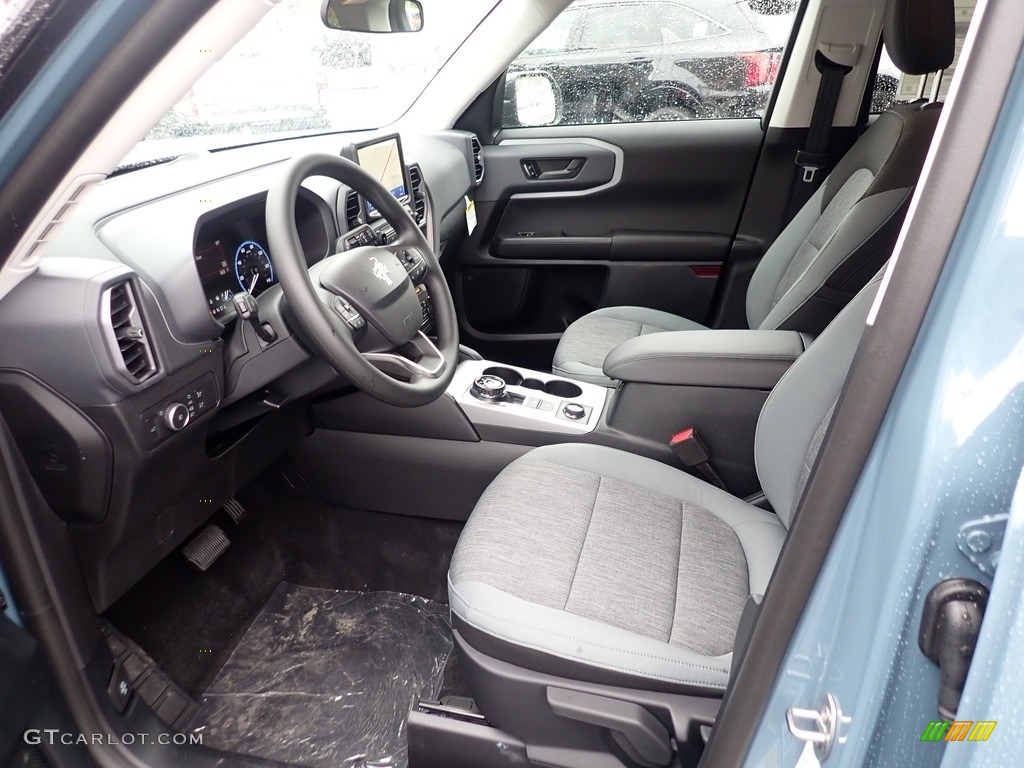 Ebony Interior 2021 Ford Bronco Sport Big Bend 4x4 Photo #141856593