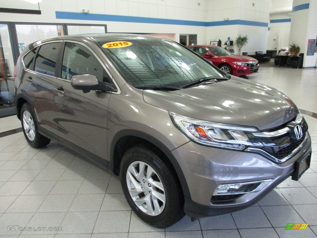 2015 CR-V EX AWD - Urban Titanium Metallic / Black photo #3