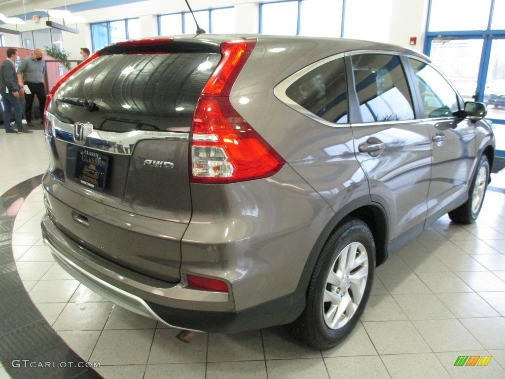 2015 CR-V EX AWD - Urban Titanium Metallic / Black photo #7