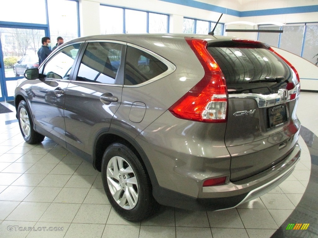 2015 CR-V EX AWD - Urban Titanium Metallic / Black photo #9