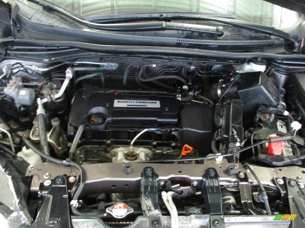 2015 CR-V EX AWD - Urban Titanium Metallic / Black photo #13