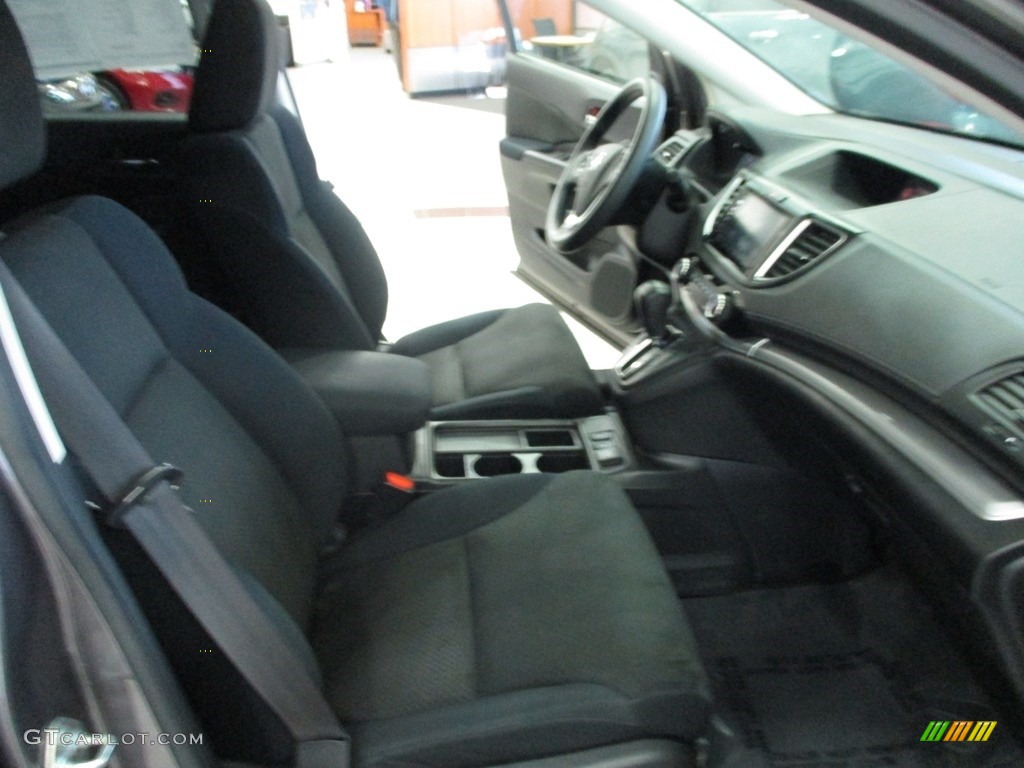 2015 CR-V EX AWD - Urban Titanium Metallic / Black photo #16