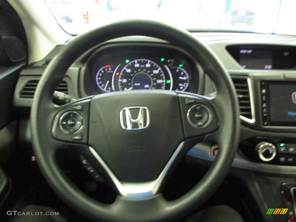 2015 CR-V EX AWD - Urban Titanium Metallic / Black photo #31