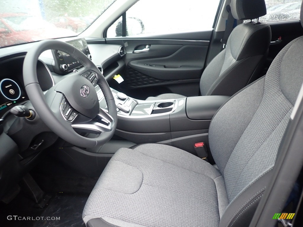 2021 Hyundai Santa Fe Hybrid Blue AWD Front Seat Photo #141858391
