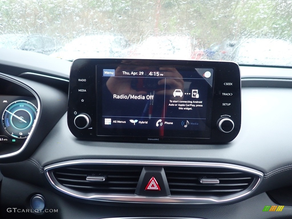 2021 Hyundai Santa Fe Hybrid Blue AWD Controls Photo #141858463