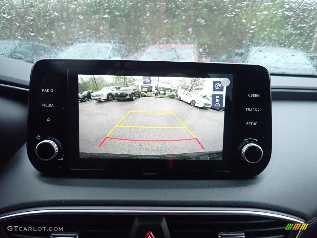 2021 Hyundai Santa Fe Hybrid Blue AWD Controls Photo #141858487