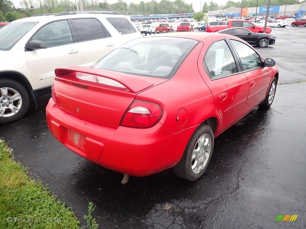 2005 Neon SXT - Flame Red / Dark Slate Gray photo #10