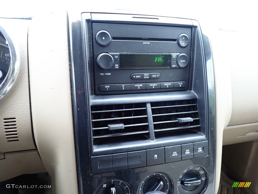 2007 Explorer XLT 4x4 - Dark Stone Metallic / Camel photo #2