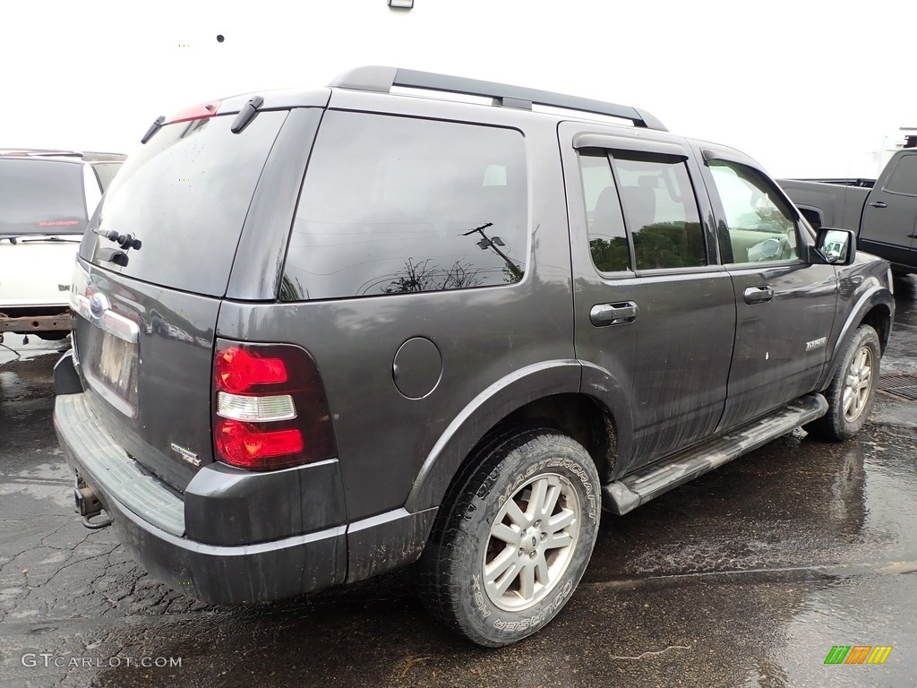 2007 Explorer XLT 4x4 - Dark Stone Metallic / Camel photo #5