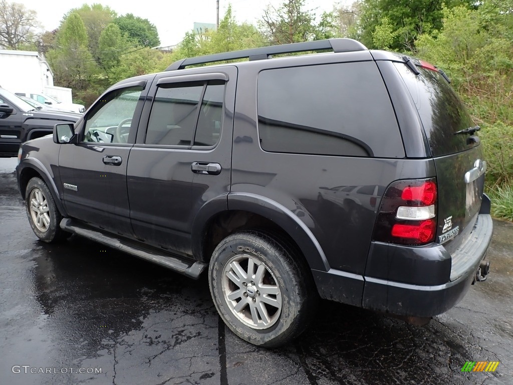 2007 Explorer XLT 4x4 - Dark Stone Metallic / Camel photo #7