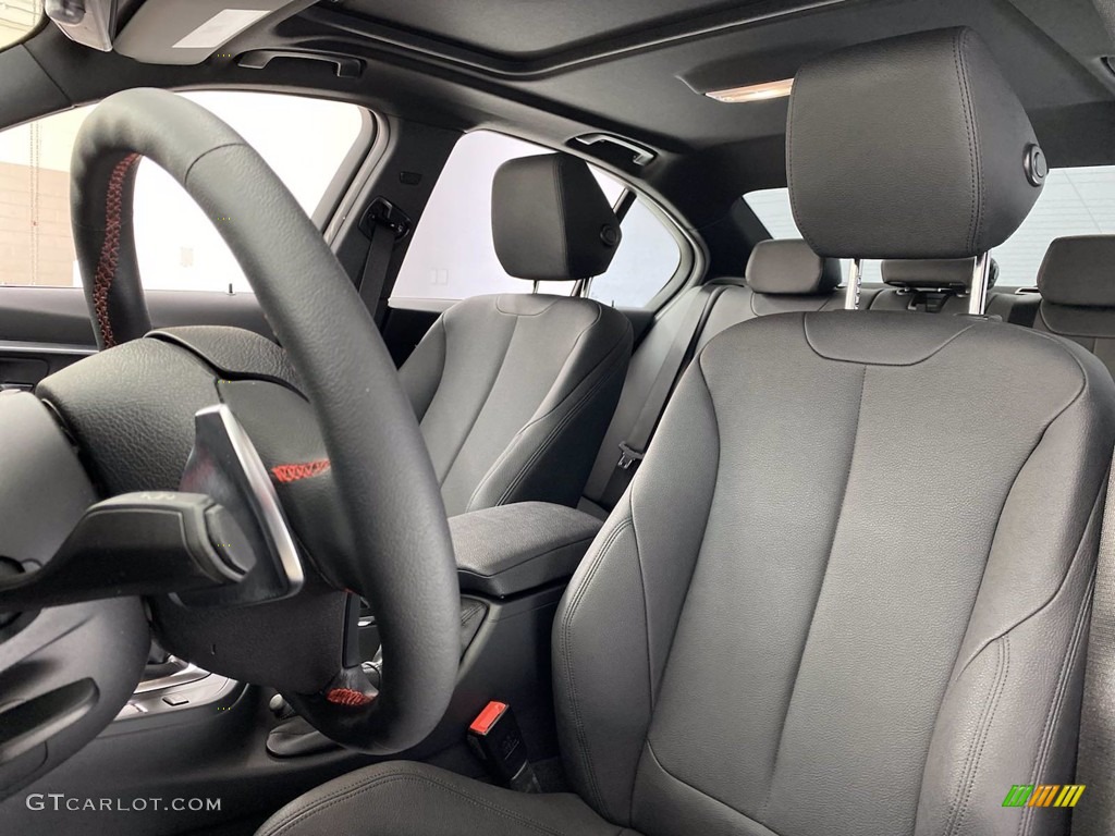 2018 3 Series 330i Sedan - Glacier Silver Metallic / Black photo #17