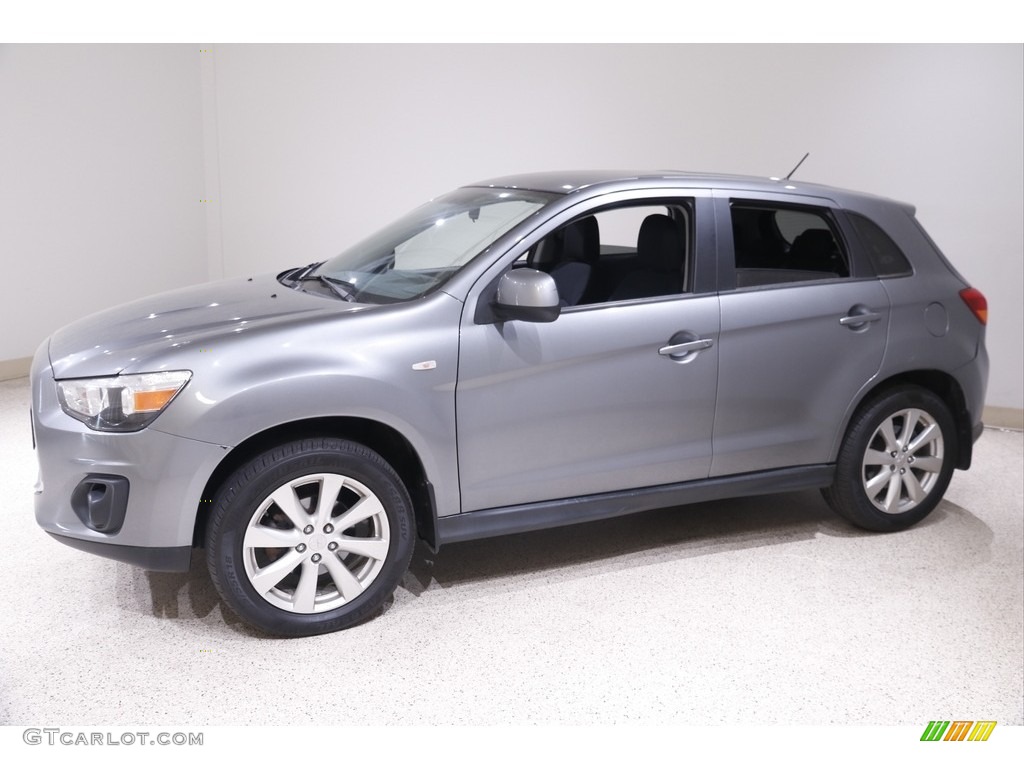 Mercury Gray 2015 Mitsubishi Outlander Sport ES AWC Exterior Photo #141861211