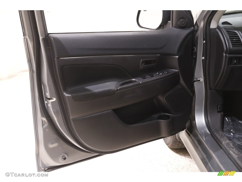 2015 Mitsubishi Outlander Sport ES AWC Black Door Panel Photo #141861226