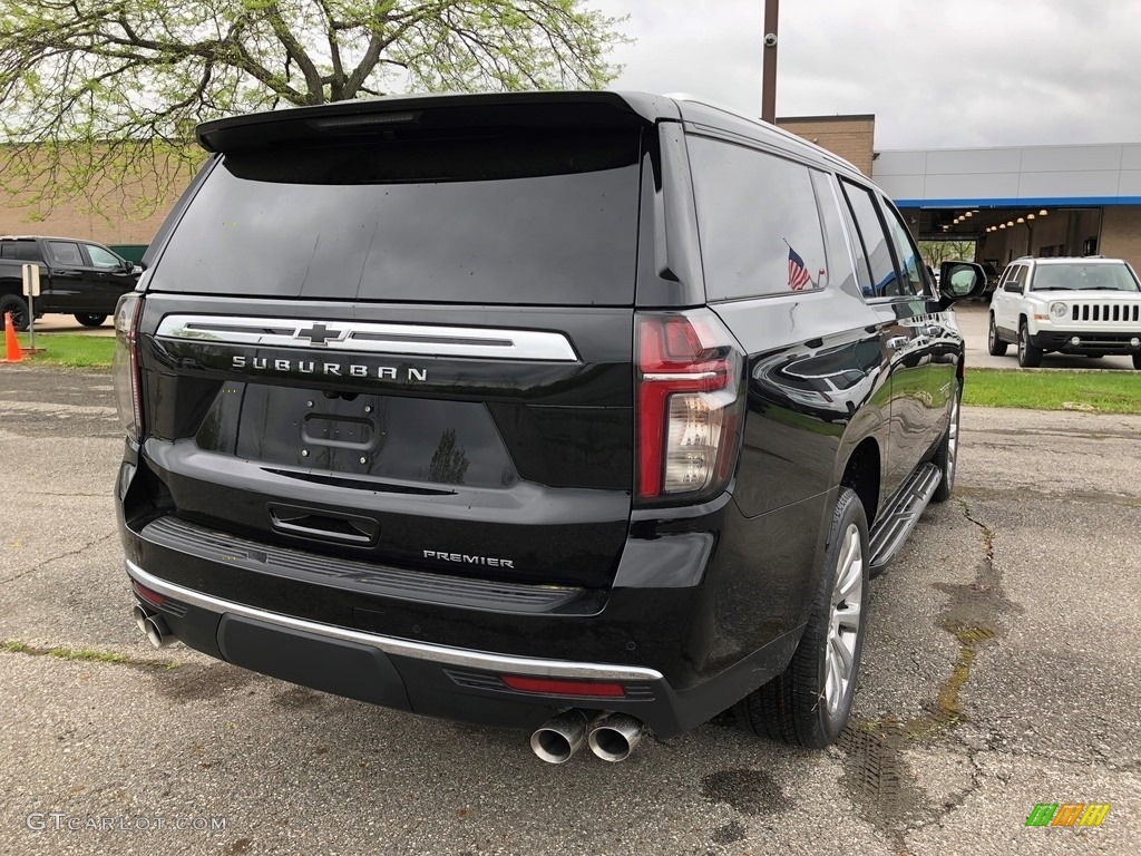 2021 Suburban Premier 4WD - Black / Jet Black photo #3