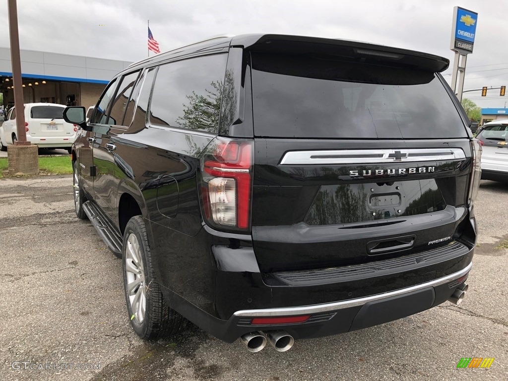 2021 Suburban Premier 4WD - Black / Jet Black photo #4