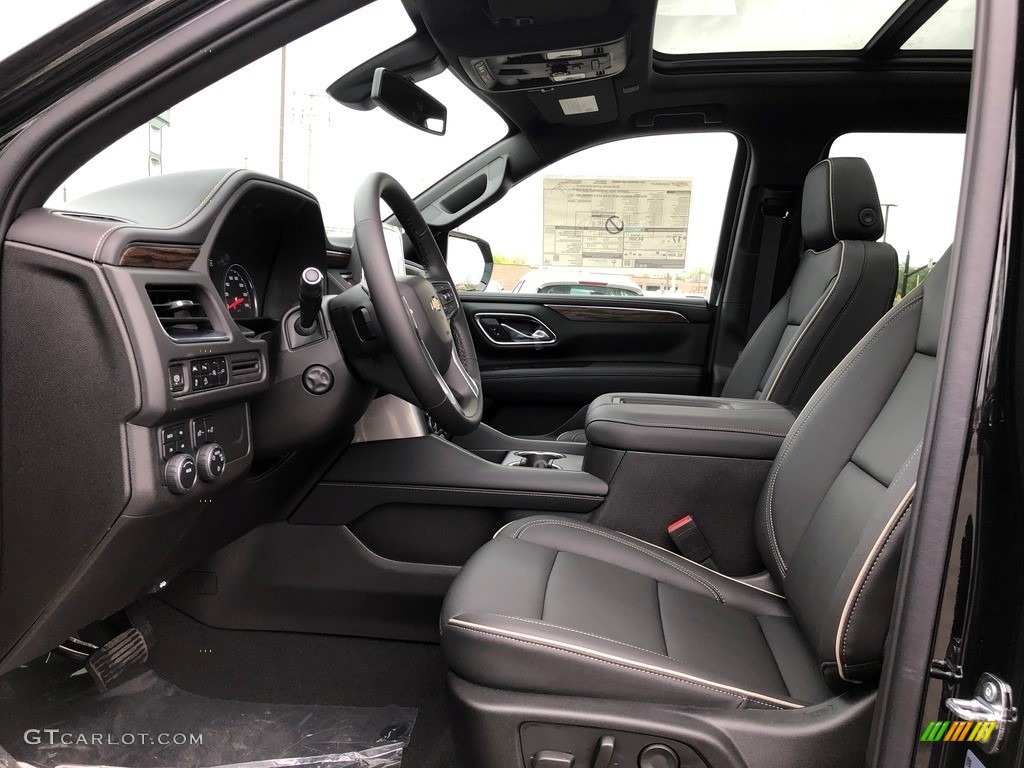 Jet Black Interior 2021 Chevrolet Suburban Premier 4WD Photo #141861559