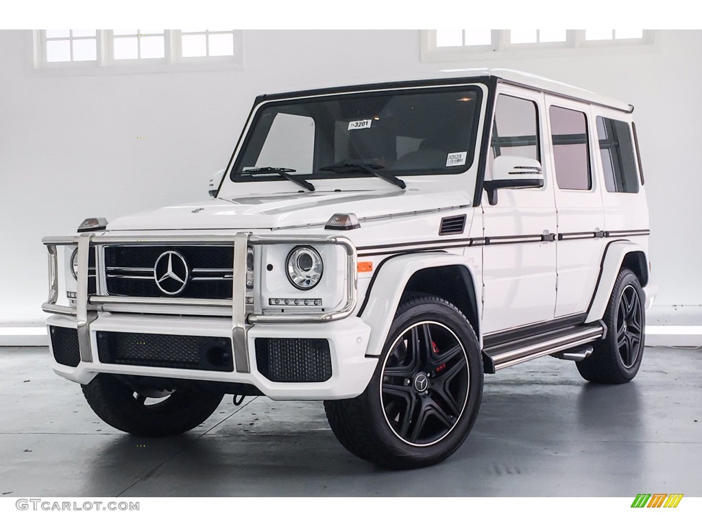 Polar White 2018 Mercedes-Benz G 63 AMG Exterior Photo #141861604