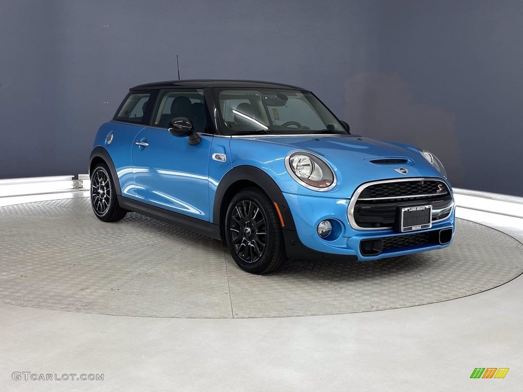 2018 Hardtop Cooper S 2 Door - Electric Blue Metallic / Carbon Black photo #1