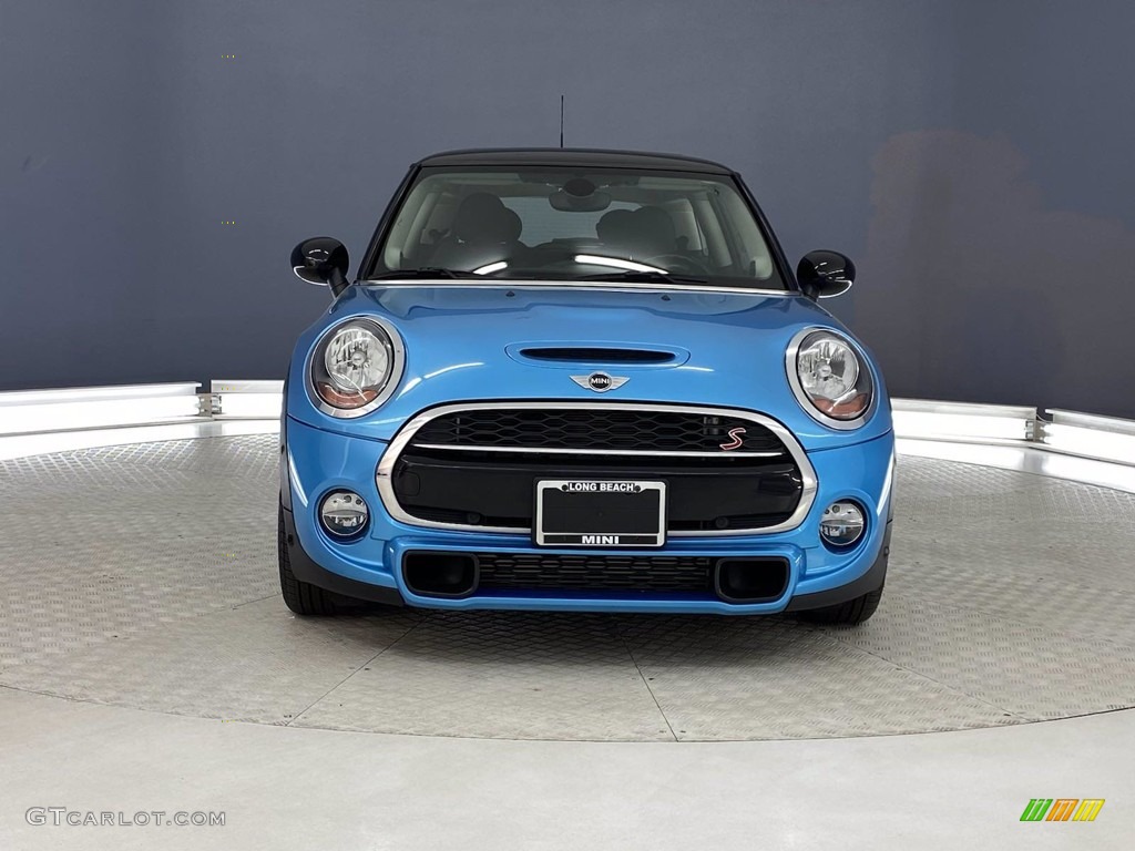 2018 Hardtop Cooper S 2 Door - Electric Blue Metallic / Carbon Black photo #2
