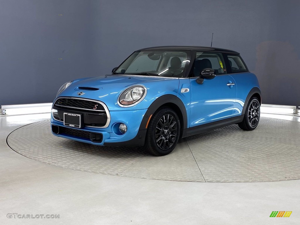 2018 Hardtop Cooper S 2 Door - Electric Blue Metallic / Carbon Black photo #3