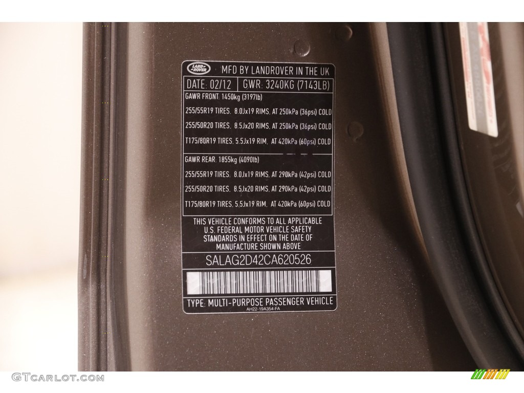2012 LR4 HSE - Nara Bronze Metallic / Almond/Arabica photo #22