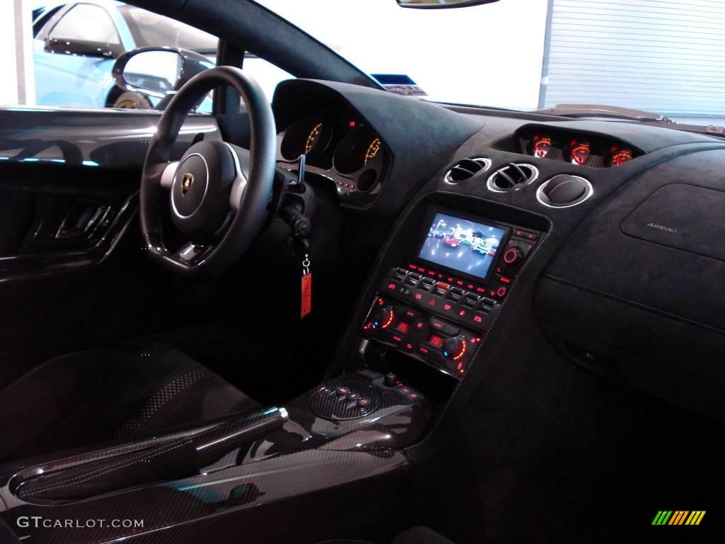 2008 Lamborghini Gallardo Superleggera Nero Superleggera Dashboard Photo #1418624