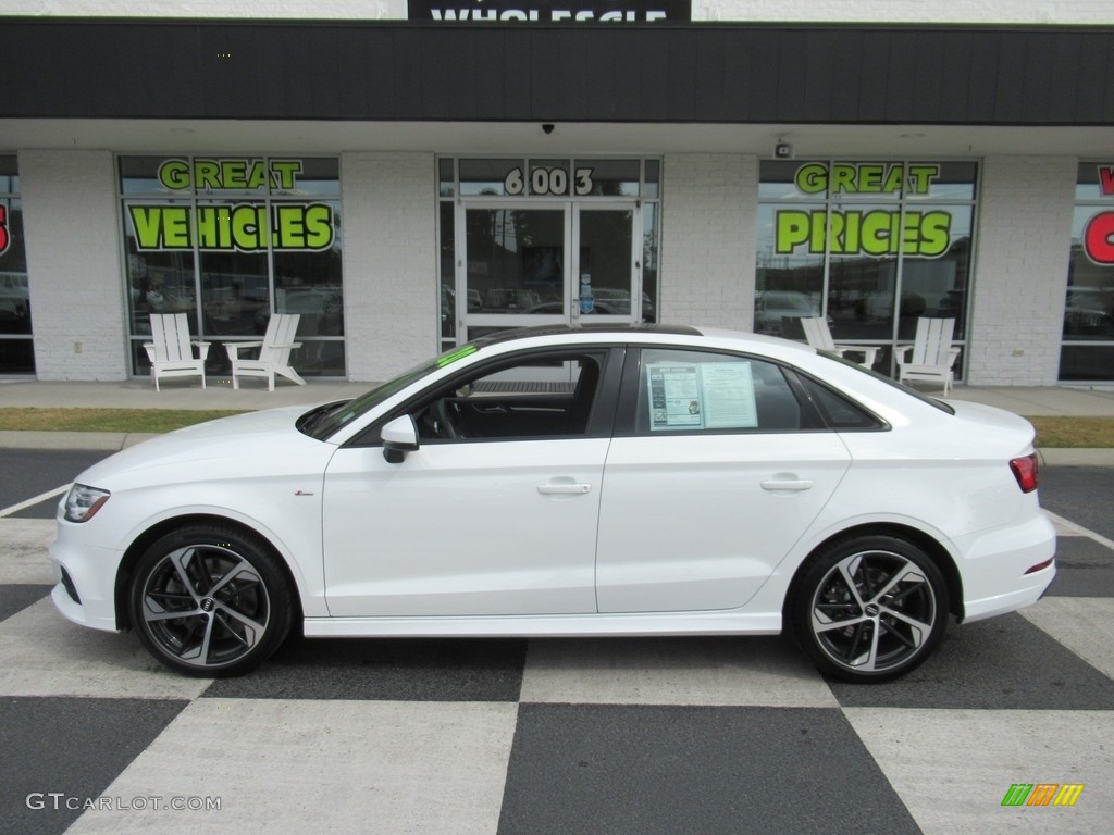 2020 A3 2.0 S Line Premium quattro - Ibis White / Black photo #1