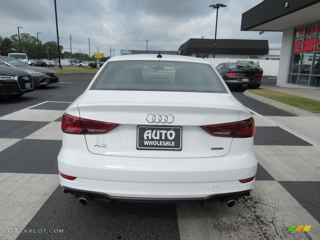 2020 A3 2.0 S Line Premium quattro - Ibis White / Black photo #4