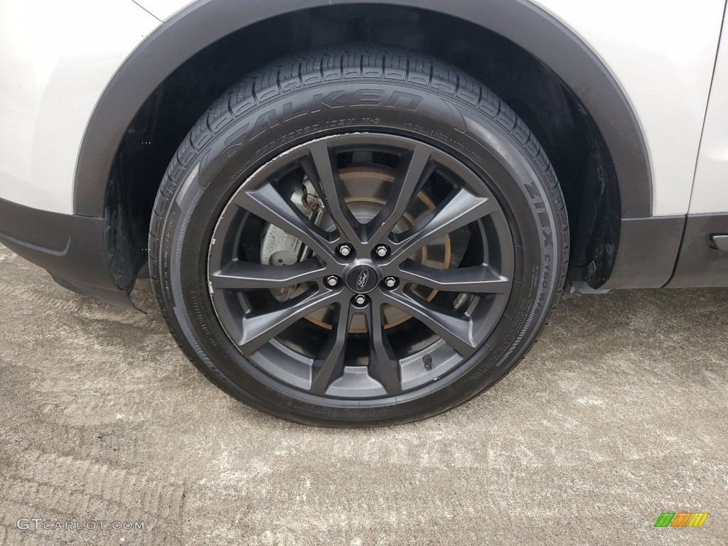 2018 Explorer XLT - Oxford White / Ebony Black photo #10