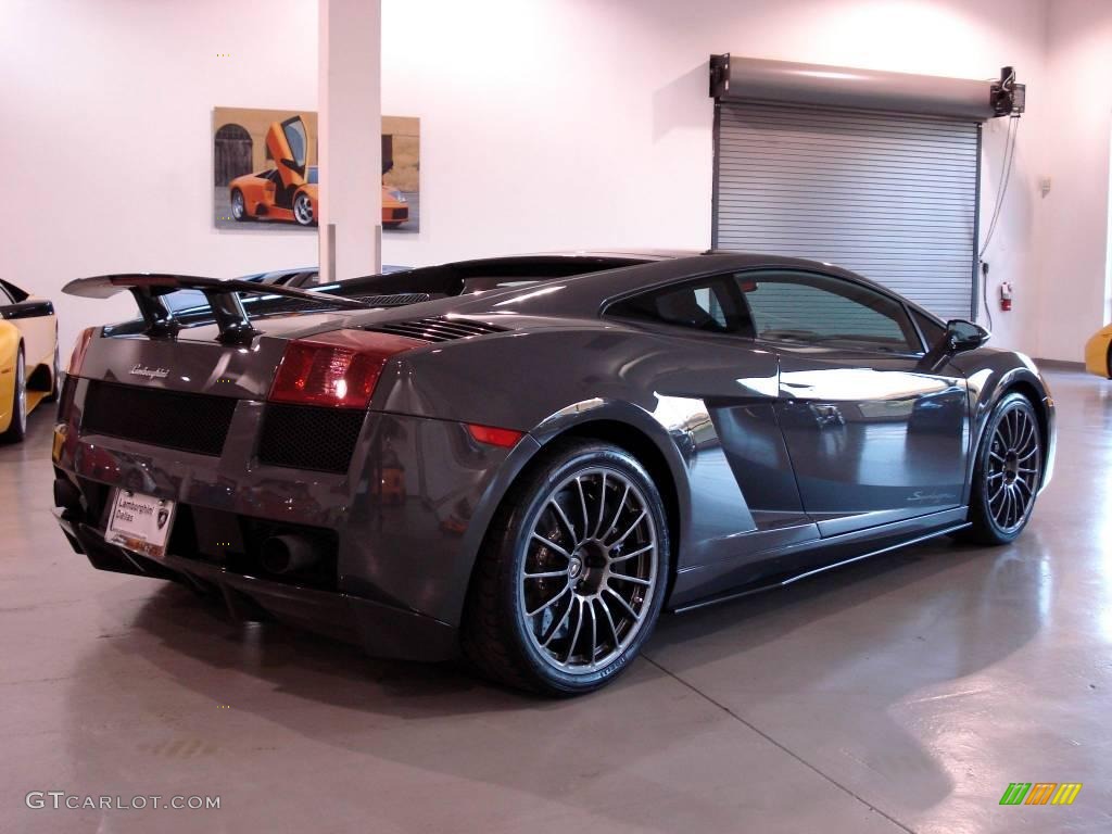 2008 Gallardo Superleggera - Grigio Telesto Metallic (Grey) / Nero Superleggera photo #21