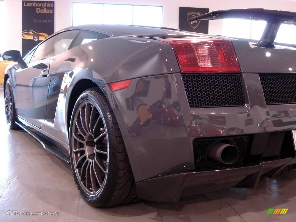 2008 Gallardo Superleggera - Grigio Telesto Metallic (Grey) / Nero Superleggera photo #22