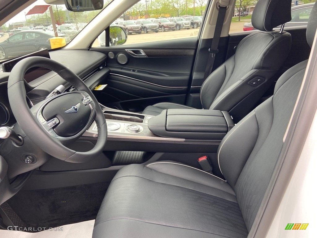 Black Interior 2021 Genesis GV80 3.5T AWD Photo #141864640