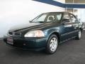 Cypress Green Metallic - Civic LX Sedan Photo No. 1
