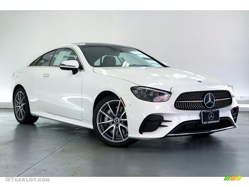 2021 E 450 Coupe - Polar White / Black photo #12