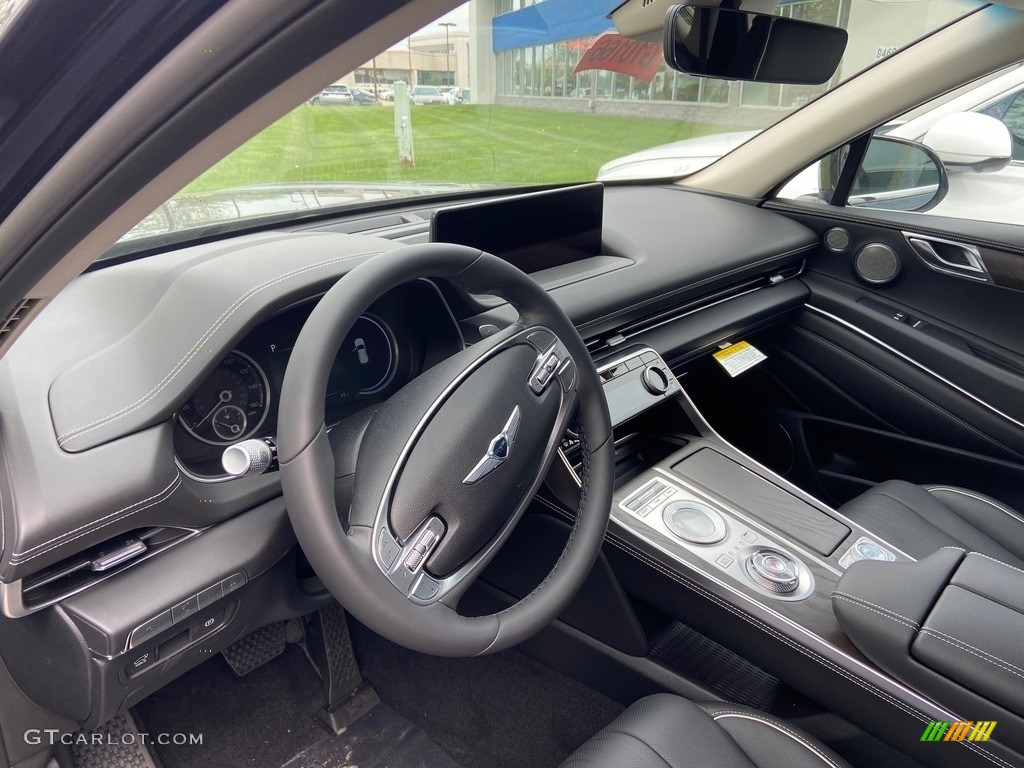 2021 GV80 2.5T AWD - Adriatic Blue / Black photo #3