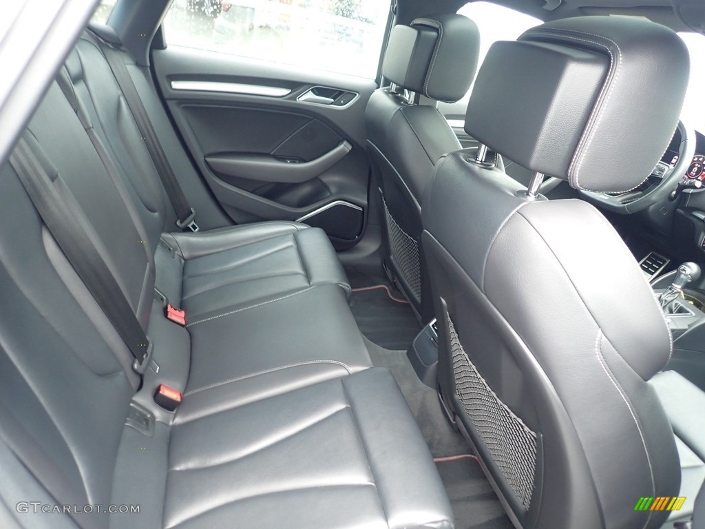 2018 S3 2.0T Premium Plus - Glacier White Metallic / Black photo #12