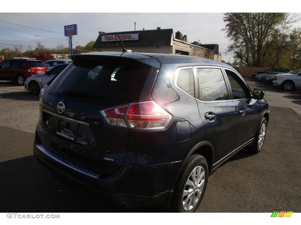 2016 Rogue S AWD - Arctic Blue Metallic / Charcoal photo #5