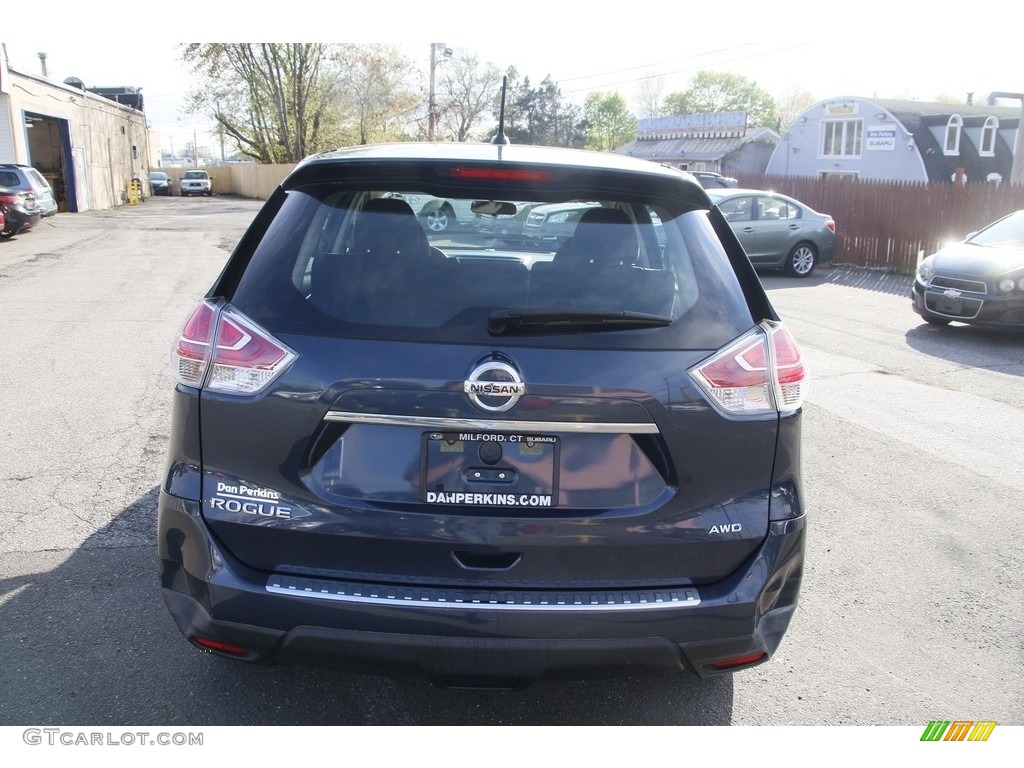 2016 Rogue S AWD - Arctic Blue Metallic / Charcoal photo #6