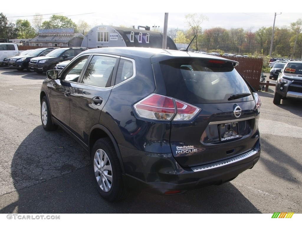 2016 Rogue S AWD - Arctic Blue Metallic / Charcoal photo #7