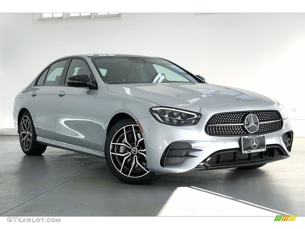Cirrus Silver Metallic 2021 Mercedes-Benz E 350 Sedan Exterior Photo #141866713