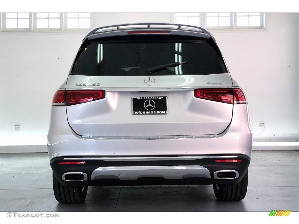 2021 GLS 450 4Matic - Iridium Silver Metallic / Black photo #3