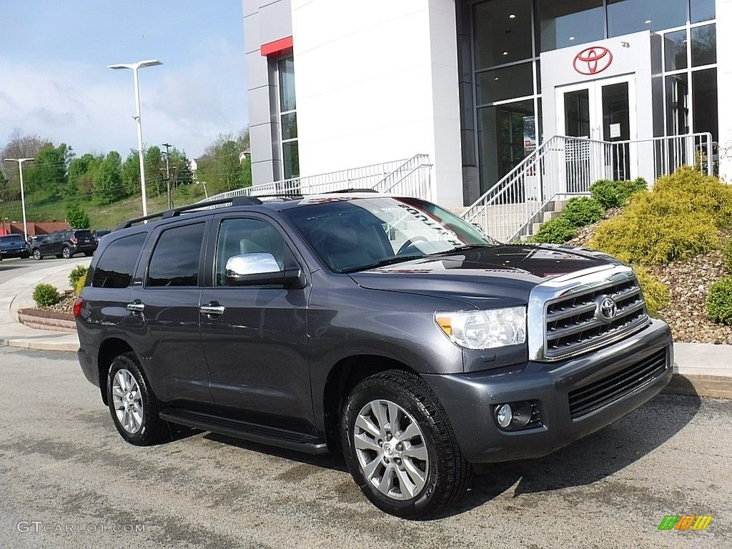 2013 Sequoia Limited 4WD - Magnetic Gray Metallic / Black photo #1