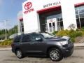 2013 Magnetic Gray Metallic Toyota Sequoia Limited 4WD  photo #2