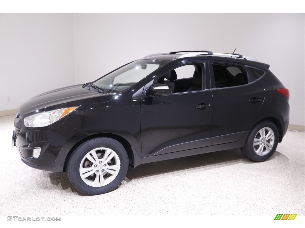 2013 Tucson GLS AWD - Ash Black / Taupe photo #3