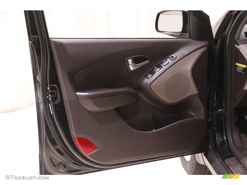 2013 Tucson GLS AWD - Ash Black / Taupe photo #4