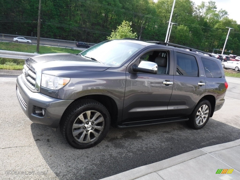 2013 Sequoia Limited 4WD - Magnetic Gray Metallic / Black photo #14
